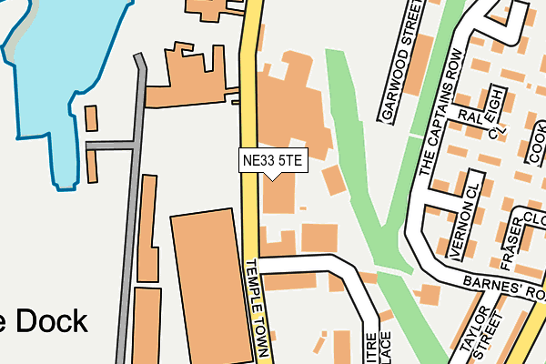 NE33 5TE map - OS OpenMap – Local (Ordnance Survey) NE33 5TE map - OS OpenMap – Local (Ordnance Survey)