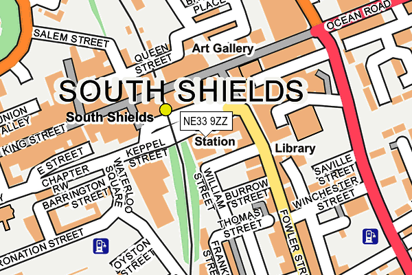 NE33 9ZZ map - OS OpenMap – Local (Ordnance Survey) NE33 9ZZ map - OS OpenMap – Local (Ordnance Survey)