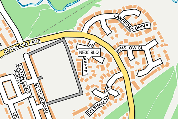 NE35 9LQ map - OS OpenMap – Local (Ordnance Survey) NE35 9LQ map - OS OpenMap – Local (Ordnance Survey)