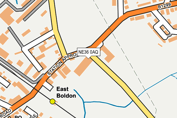 NE36 0AQ map - OS OpenMap – Local (Ordnance Survey) NE36 0AQ map - OS OpenMap – Local (Ordnance Survey)