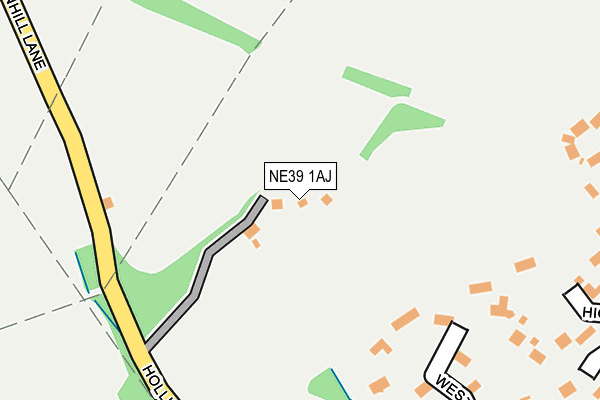 NE39 1AJ map - OS OpenMap – Local (Ordnance Survey) NE39 1AJ map - OS OpenMap – Local (Ordnance Survey)