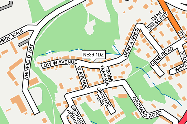 NE39 1DZ map - OS OpenMap – Local (Ordnance Survey) NE39 1DZ map - OS OpenMap – Local (Ordnance Survey)