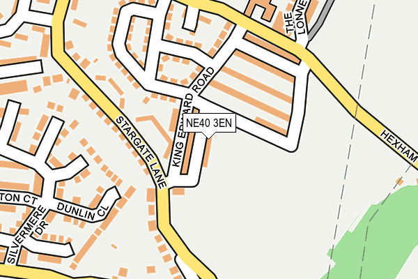 NE40 3EN map - OS OpenMap – Local (Ordnance Survey) NE40 3EN map - OS OpenMap – Local (Ordnance Survey)
