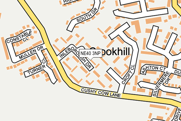 NE40 3NP map - OS OpenMap – Local (Ordnance Survey) NE40 3NP map - OS OpenMap – Local (Ordnance Survey)