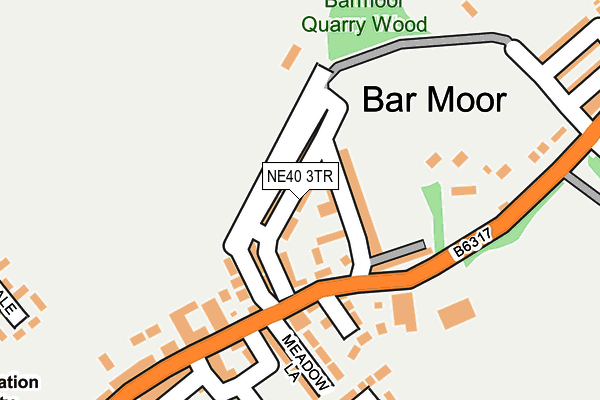 NE40 3TR map - OS OpenMap – Local (Ordnance Survey) NE40 3TR map - OS OpenMap – Local (Ordnance Survey)