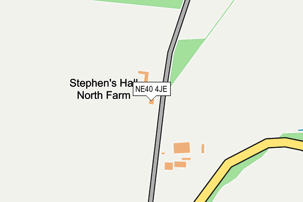 NE40 4JE map - OS OpenMap – Local (Ordnance Survey) NE40 4JE map - OS OpenMap – Local (Ordnance Survey)