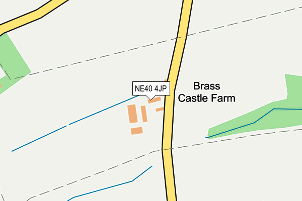 NE40 4JP map - OS OpenMap – Local (Ordnance Survey) NE40 4JP map - OS OpenMap – Local (Ordnance Survey)