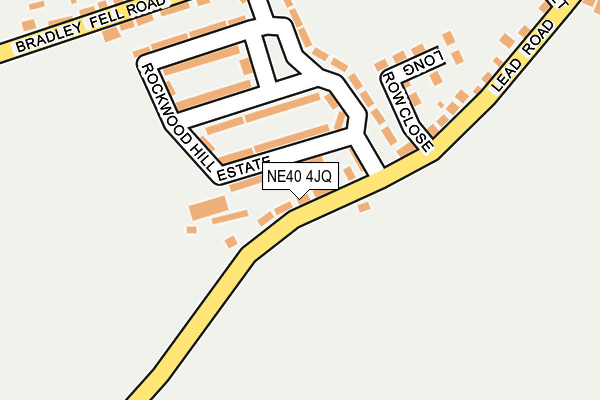 NE40 4JQ map - OS OpenMap – Local (Ordnance Survey) NE40 4JQ map - OS OpenMap – Local (Ordnance Survey)