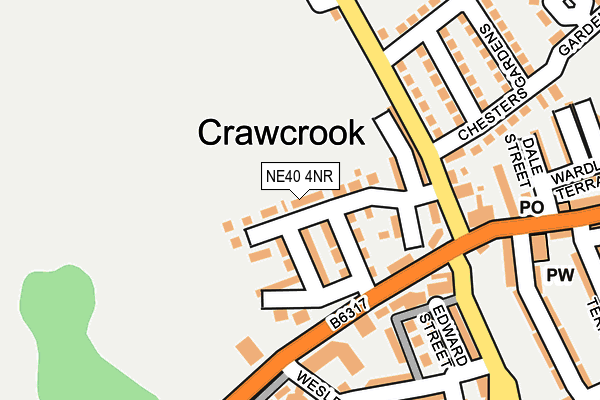 NE40 4NR map - OS OpenMap – Local (Ordnance Survey) NE40 4NR map - OS OpenMap – Local (Ordnance Survey)