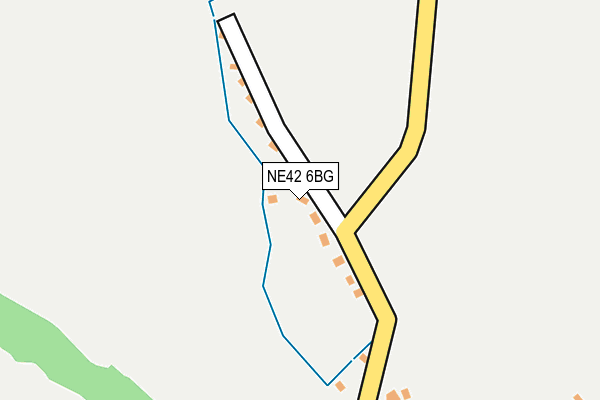 NE42 6BG map - OS OpenMap – Local (Ordnance Survey) NE42 6BG map - OS OpenMap – Local (Ordnance Survey)