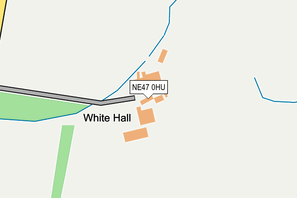 NE47 0HU map - OS OpenMap – Local (Ordnance Survey) NE47 0HU map - OS OpenMap – Local (Ordnance Survey)