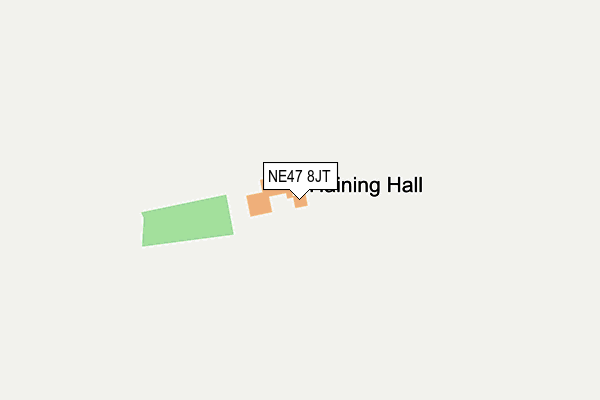 NE47 8JT map - OS OpenMap – Local (Ordnance Survey) NE47 8JT map - OS OpenMap – Local (Ordnance Survey)
