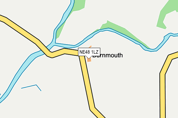 NE48 1LZ map - OS OpenMap – Local (Ordnance Survey) NE48 1LZ map - OS OpenMap – Local (Ordnance Survey)