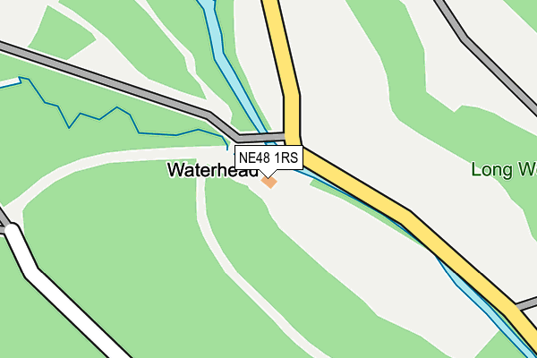 NE48 1RS map - OS OpenMap – Local (Ordnance Survey) NE48 1RS map - OS OpenMap – Local (Ordnance Survey)