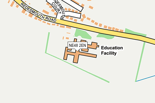 NE48 2EN map - OS OpenMap – Local (Ordnance Survey) NE48 2EN map - OS OpenMap – Local (Ordnance Survey)