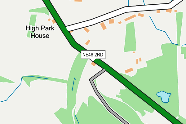 NE48 2RD map - OS OpenMap – Local (Ordnance Survey) NE48 2RD map - OS OpenMap – Local (Ordnance Survey)