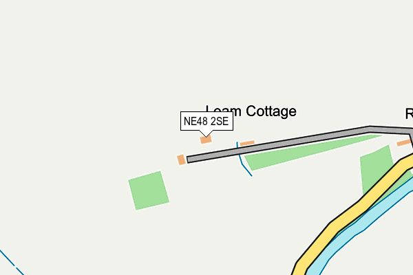NE48 2SE map - OS OpenMap – Local (Ordnance Survey) NE48 2SE map - OS OpenMap – Local (Ordnance Survey)