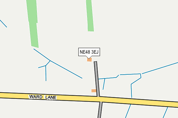 NE48 3EJ map - OS OpenMap – Local (Ordnance Survey) NE48 3EJ map - OS OpenMap – Local (Ordnance Survey)