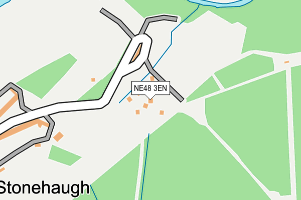 NE48 3EN map - OS OpenMap – Local (Ordnance Survey) NE48 3EN map - OS OpenMap – Local (Ordnance Survey)