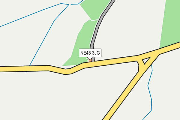 NE48 3JG map - OS OpenMap – Local (Ordnance Survey) NE48 3JG map - OS OpenMap – Local (Ordnance Survey)