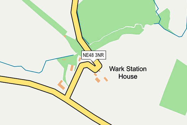 NE48 3NR map - OS OpenMap – Local (Ordnance Survey) NE48 3NR map - OS OpenMap – Local (Ordnance Survey)