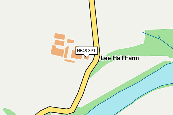 NE48 3PT map - OS OpenMap – Local (Ordnance Survey) NE48 3PT map - OS OpenMap – Local (Ordnance Survey)