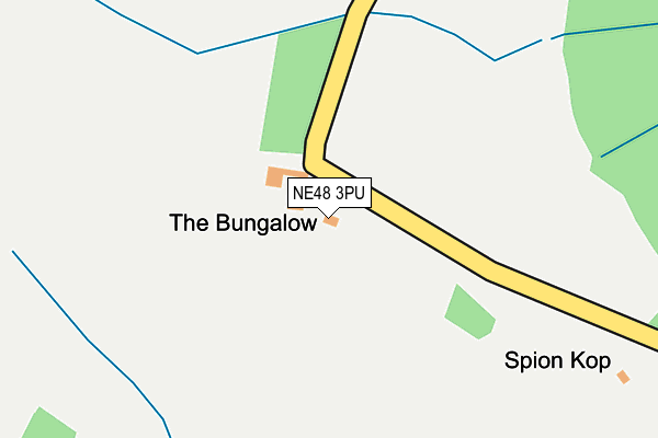 NE48 3PU map - OS OpenMap – Local (Ordnance Survey) NE48 3PU map - OS OpenMap – Local (Ordnance Survey)