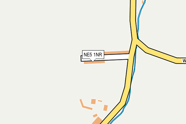 NE5 1NR map - OS OpenMap – Local (Ordnance Survey)