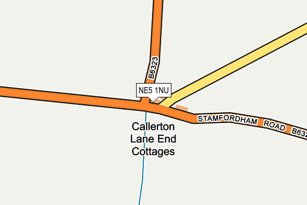NE5 1NU map - OS OpenMap – Local (Ordnance Survey) NE5 1NU map - OS OpenMap – Local (Ordnance Survey)