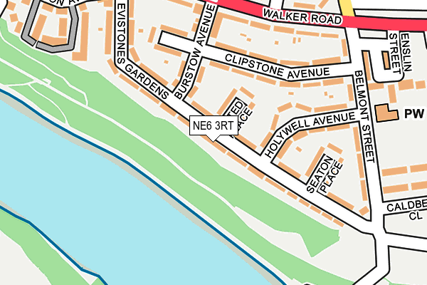NE6 3RT map - OS OpenMap – Local (Ordnance Survey) NE6 3RT map - OS OpenMap – Local (Ordnance Survey)