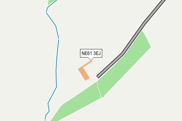 NE61 3EJ map - OS OpenMap – Local (Ordnance Survey) NE61 3EJ map - OS OpenMap – Local (Ordnance Survey)