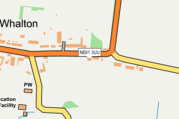 NE61 3UU map - OS OpenMap – Local (Ordnance Survey) NE61 3UU map - OS OpenMap – Local (Ordnance Survey)