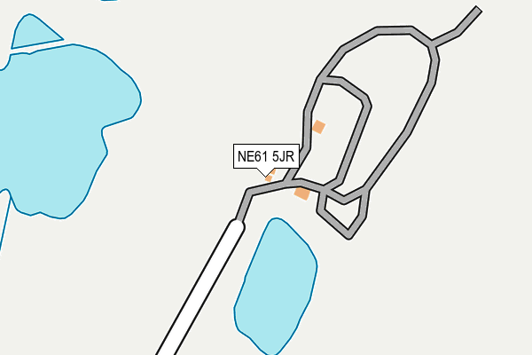 NE61 5JR map - OS OpenMap – Local (Ordnance Survey) NE61 5JR map - OS OpenMap – Local (Ordnance Survey)
