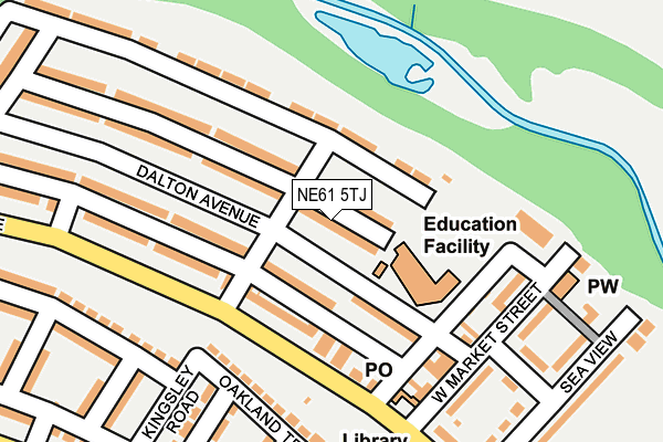NE61 5TJ map - OS OpenMap – Local (Ordnance Survey) NE61 5TJ map - OS OpenMap – Local (Ordnance Survey)