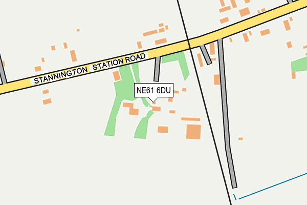 NE61 6DU map - OS OpenMap – Local (Ordnance Survey) NE61 6DU map - OS OpenMap – Local (Ordnance Survey)