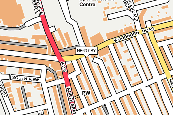 NE63 0BY map - OS OpenMap – Local (Ordnance Survey) NE63 0BY map - OS OpenMap – Local (Ordnance Survey)