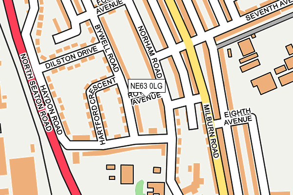 NE63 0LG map - OS OpenMap – Local (Ordnance Survey) NE63 0LG map - OS OpenMap – Local (Ordnance Survey)
