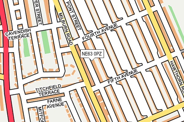 NE63 0PZ map - OS OpenMap – Local (Ordnance Survey) NE63 0PZ map - OS OpenMap – Local (Ordnance Survey)