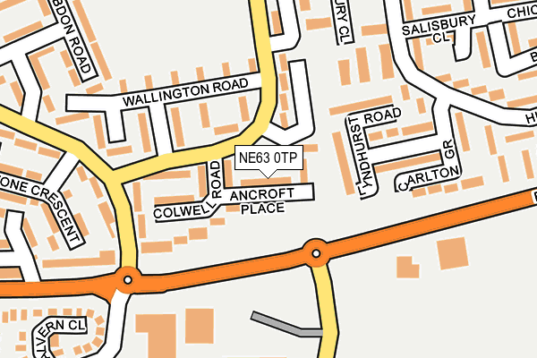 NE63 0TP map - OS OpenMap – Local (Ordnance Survey) NE63 0TP map - OS OpenMap – Local (Ordnance Survey)