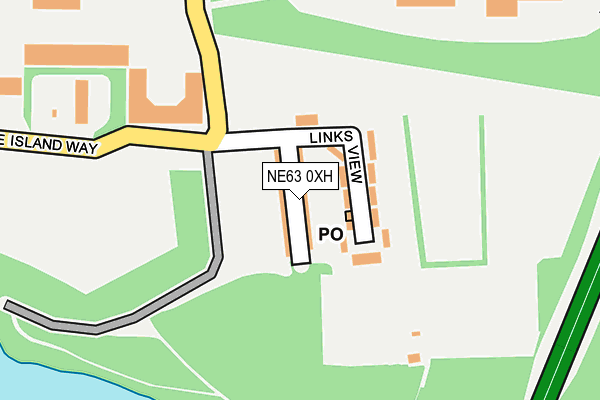 NE63 0XH map - OS OpenMap – Local (Ordnance Survey) NE63 0XH map - OS OpenMap – Local (Ordnance Survey)