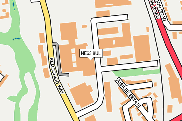 NE63 8UL map - OS OpenMap – Local (Ordnance Survey) NE63 8UL map - OS OpenMap – Local (Ordnance Survey)
