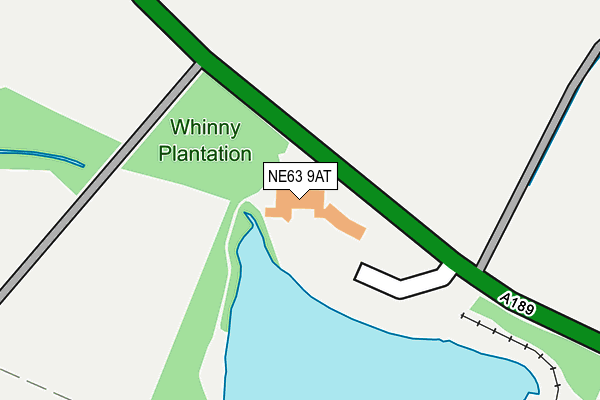 NE63 9AT map - OS OpenMap – Local (Ordnance Survey) NE63 9AT map - OS OpenMap – Local (Ordnance Survey)