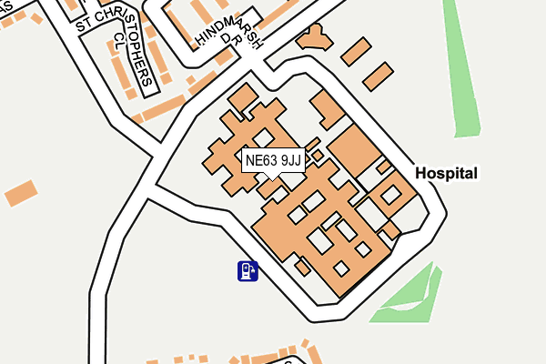 NE63 9JJ map - OS OpenMap – Local (Ordnance Survey) NE63 9JJ map - OS OpenMap – Local (Ordnance Survey)