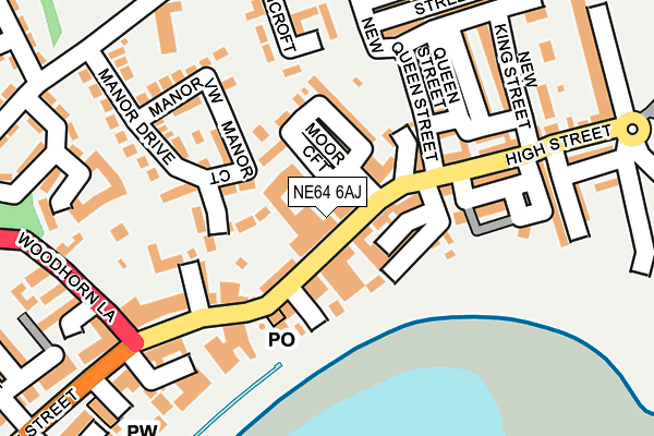 NE64 6AJ map - OS OpenMap – Local (Ordnance Survey) NE64 6AJ map - OS OpenMap – Local (Ordnance Survey)