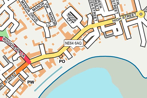 NE64 6AQ map - OS OpenMap – Local (Ordnance Survey) NE64 6AQ map - OS OpenMap – Local (Ordnance Survey)
