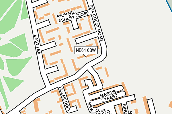 NE64 6BW map - OS OpenMap – Local (Ordnance Survey) NE64 6BW map - OS OpenMap – Local (Ordnance Survey)