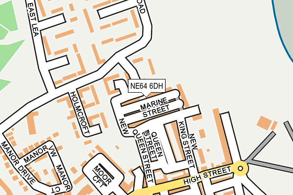 NE64 6DH map - OS OpenMap – Local (Ordnance Survey) NE64 6DH map - OS OpenMap – Local (Ordnance Survey)