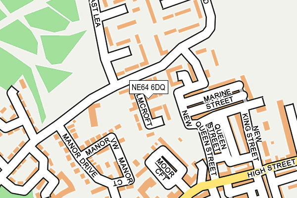 NE64 6DQ map - OS OpenMap – Local (Ordnance Survey) NE64 6DQ map - OS OpenMap – Local (Ordnance Survey)