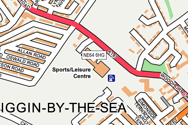 NE64 6HG map - OS OpenMap – Local (Ordnance Survey) NE64 6HG map - OS OpenMap – Local (Ordnance Survey)