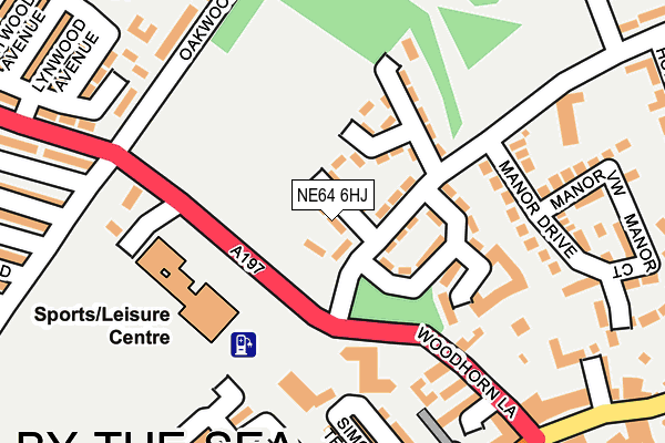 NE64 6HJ map - OS OpenMap – Local (Ordnance Survey) NE64 6HJ map - OS OpenMap – Local (Ordnance Survey)